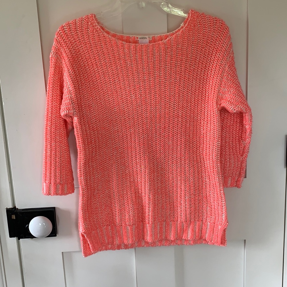 Crewcuts pink sweater